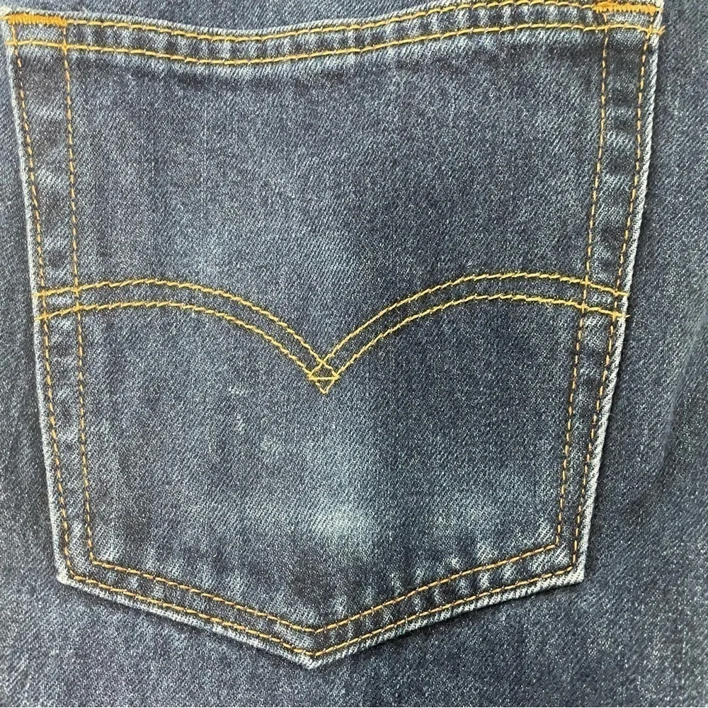 Levi's Men's 505 Straight Jeans Medium‎ Wash 100% Cotton Waist 36